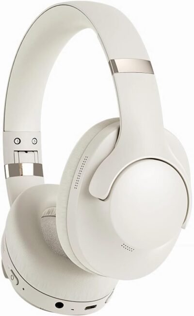 Sitoat Bluetoothヘッドフォン、ワイヤレスヘッドフォン、ANC、アクティブノイズキャンセル、大型イヤパッド、オーバーイヤーヘッドフォン、50時間の使用、有線およびワイヤレス、ゲーム、低レイテンシ、囲まれた、Hifi