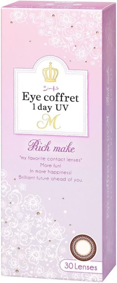 Ikofreone Day UV Mリッチメイク30枚 [BC] 8.7 [PWR] -9.00