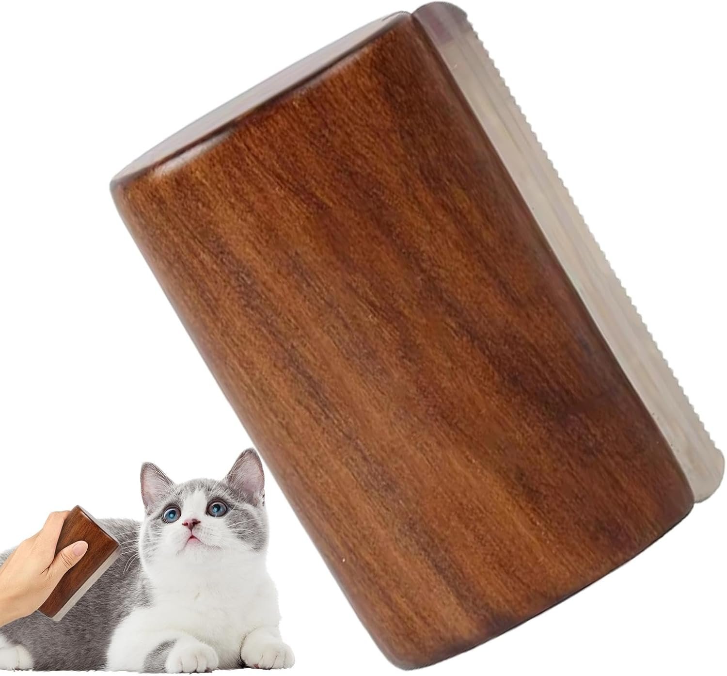 グルーミング用犬用コーム、木製ハンドルペットグルーミング、脱毛用犬用ブラシ、脱毛ブラシ、ヘアブラシ子犬ブラシ、ペット用品アクセサリー - 이미지 6