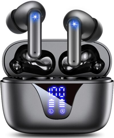 ワイヤレスイヤホン、イヤホン、2025 New Masterpiece Model、Bluetooth 5.3 + EDR、Ultra Lightweight、Single Ear/Binoulal、左および右分離タイプ、ボリュームコントロール