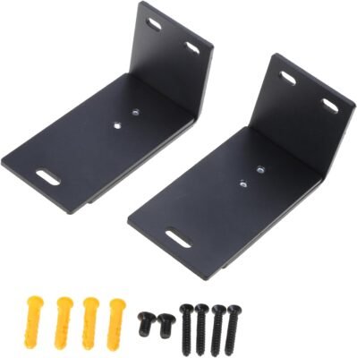 スペース保存l形状スライドサウンドバーマウント頑丈なサウンドバーマウントブラケットホームエンターテインメントL形状サウンドバーブラケットスペースl形状スライドサウンドバーマウントスタイリッシュ