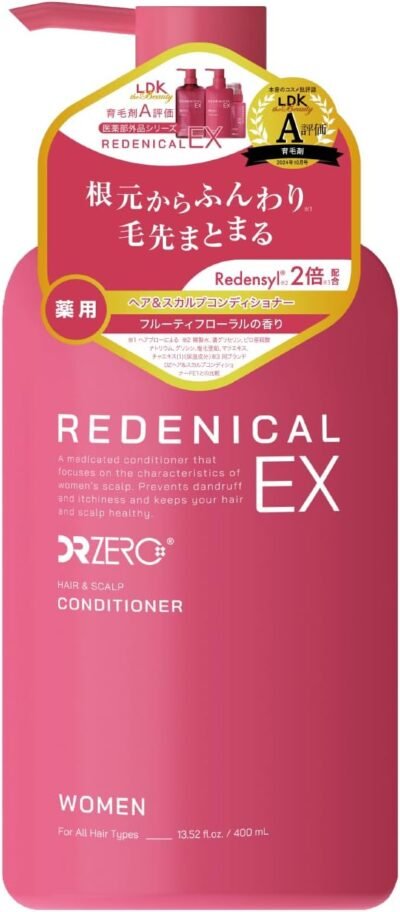 Drzero Redenial Ex Hair&Scalp Conditioner Women/Women’s 13.5 Fl oz(400 ml)、日本製