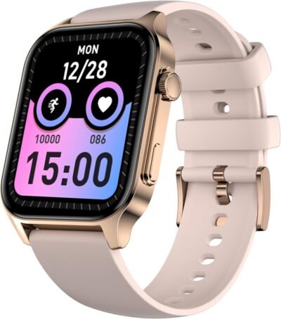 Smart Watch（2025 Industryの最新の傑作）iPhone互換性のあるAndroid互換性のある最新のBluetooth 5.4呼び出し機能、音楽再生、1.96インチの大画面、アクティビティモニター、腕時計