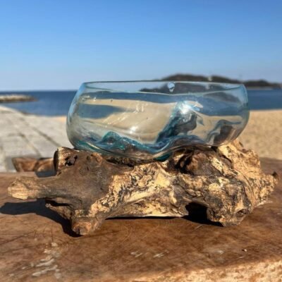 流木ガラスオブジェb18e花瓶花瓶ガーデニング観賞魚観賞魚
