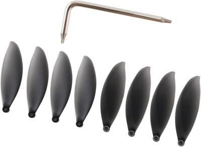 ドローンアクセサリー4ペアオウムアナフィドローンのペアアップグレードプロペラオウムアナフィドローンヘリコプターブラック交換可能