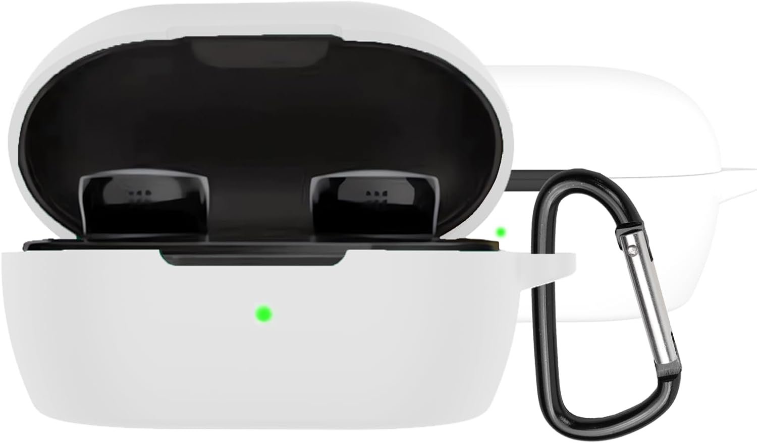 Buitfou Bose QuietComfort Earbuds Case(2024リリース)Bose QuietComfortイヤホンの保護カバーBose QuietComfort Earbudsケース、ソフトシリコン、ドロップ予防、スクラッチ耐性、衝撃プルーフ、