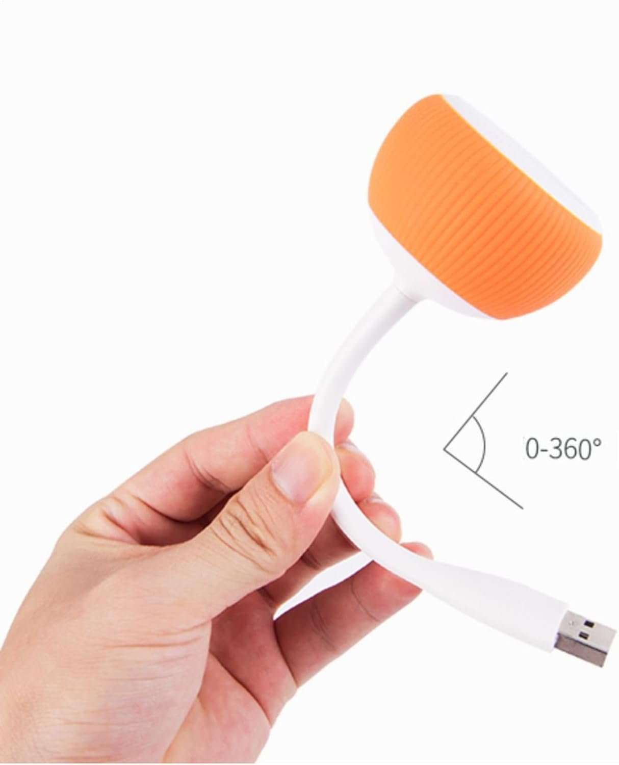 小さなコンピュータースピーカー - 柔軟なケーブルを備えたポータブルUSBデスクトップサウンドバー、クリアステレオ出力|仕事、勉強、会議、ラップトップまたはPCの使用、コンパクトデザイン、大量のミニスピーカーの理想に最適です - 이미지 4