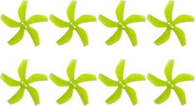 2 “5BLADE D51 FPVドローンプロペラは、飛行の安定性を高めるために耐性のある5Bladeプロペラに衝撃を与える