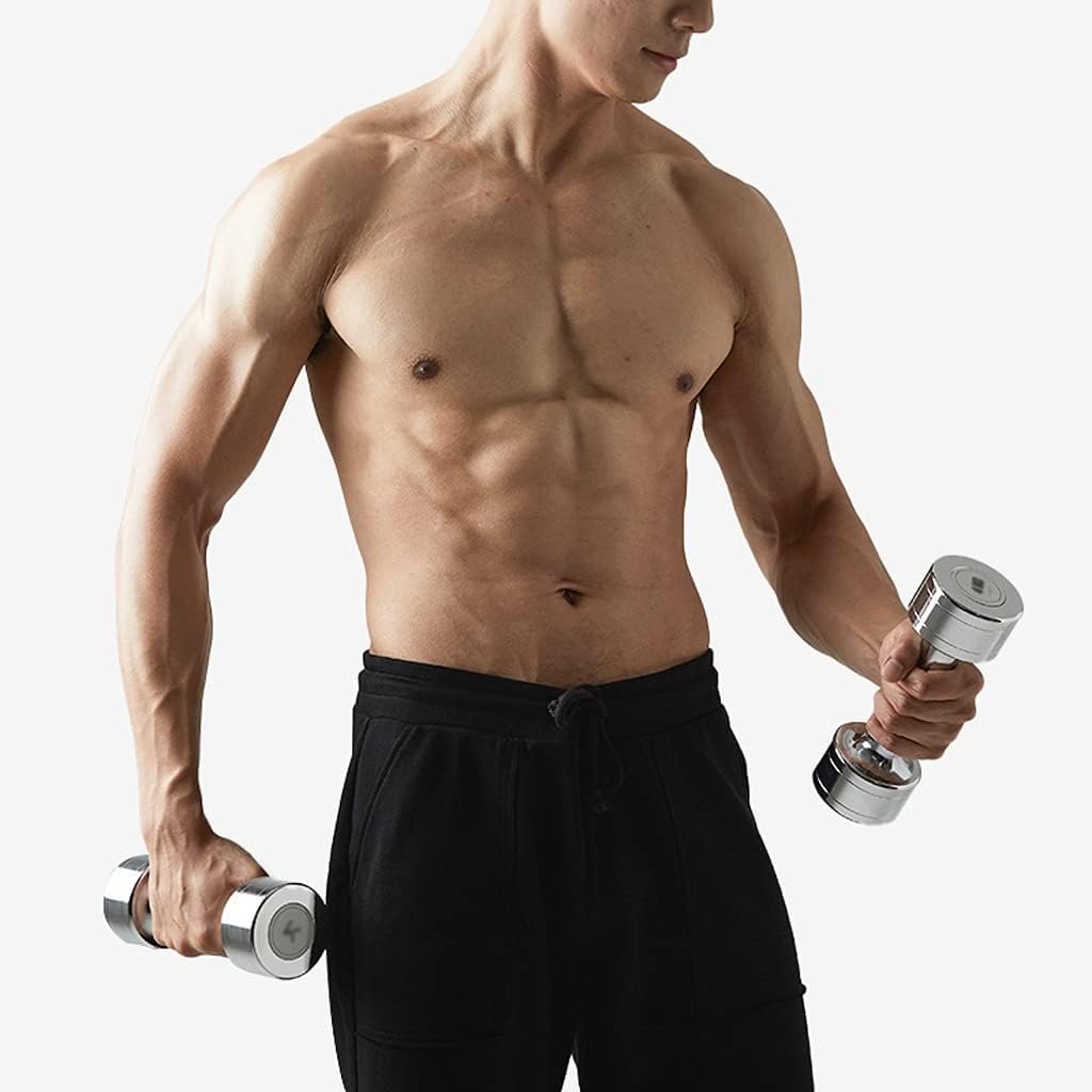 ダンベル筋力トレーニング機器、固体スチールダンベル、純粋な重量ダンベル重量筋力トレーニング用(2kg、4kg)ジムダンベル - 이미지 3