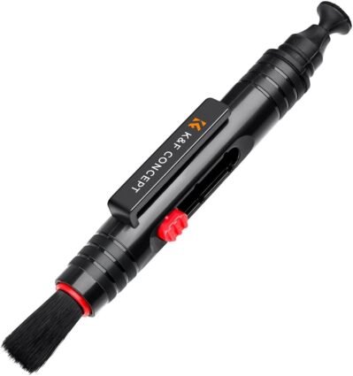 カメラ、スマートフォン、タブレット、メガネ用のK＆Fコンセプトレンズクリーニングペン|ソフトブラシ|汚れや指紋を簡単に取り外します