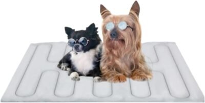 犬用冷却マット -ペット用冷却パッド -屋内外兼用防水カバー屋内外兼用防水カバーケージベッド旅行トレーニング