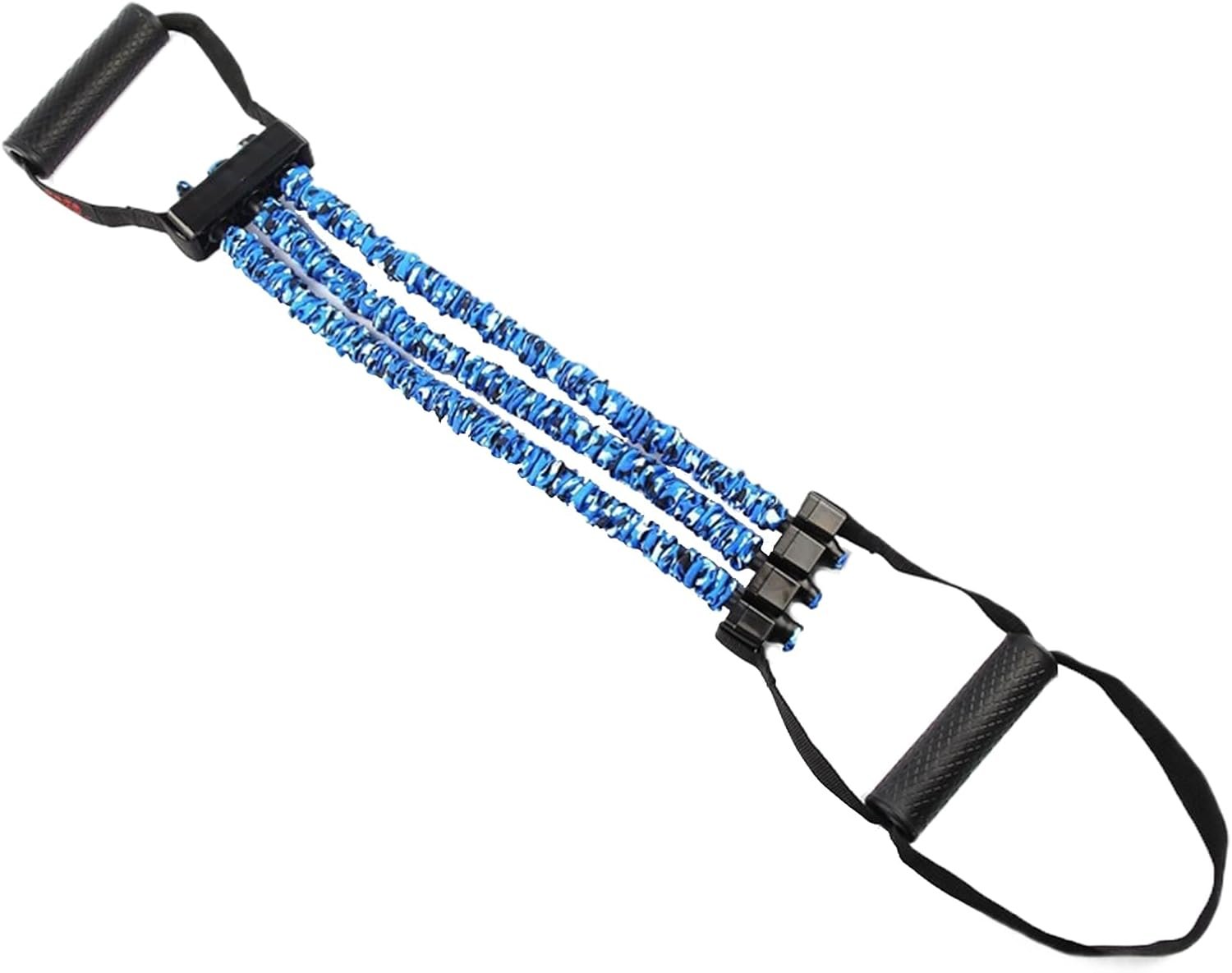 トレーニングストレッチバンド、エクササイズストレッチバンド、胸エキスパンダーとペダルプーラー、スポーツ用の軽量3ホール抵抗ストレッチャー、ヨガ、ジム、リハビリテーション、エクササイズ