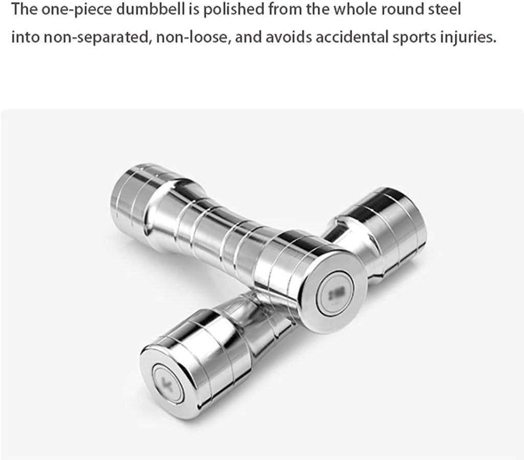 ダンベル筋力トレーニング機器、固体スチールダンベル、純粋な重量ダンベル重量筋力トレーニング用(2kg、4kg)ジムダンベル - 이미지 2