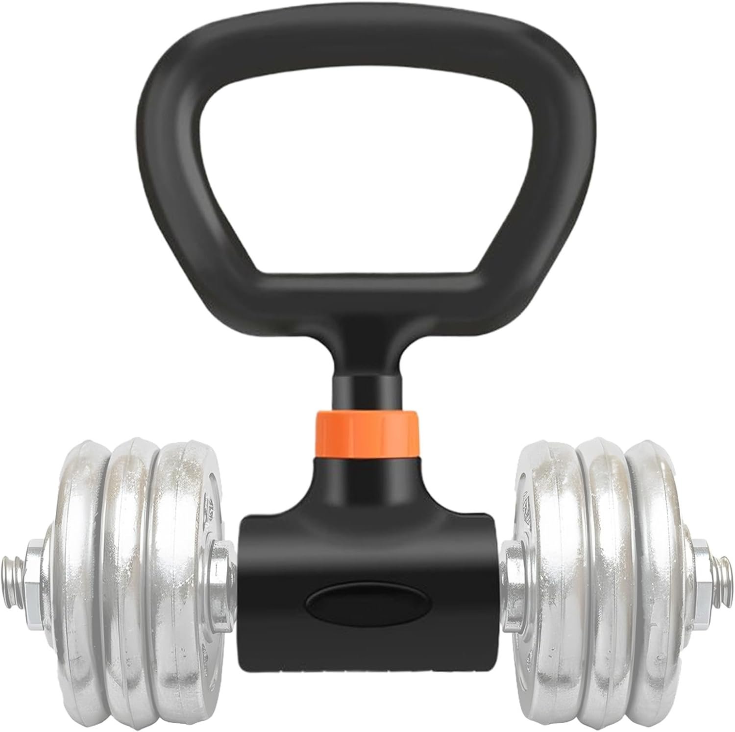 Kettlebell Converterハンドル-Dumbbell Converter |調整可能なダンベルコンバーターハンドルケトルベルハンドルダンベルメンスポーツ調整可能なウェイトフィットネスベルバーベルコンバーターセットバーベル