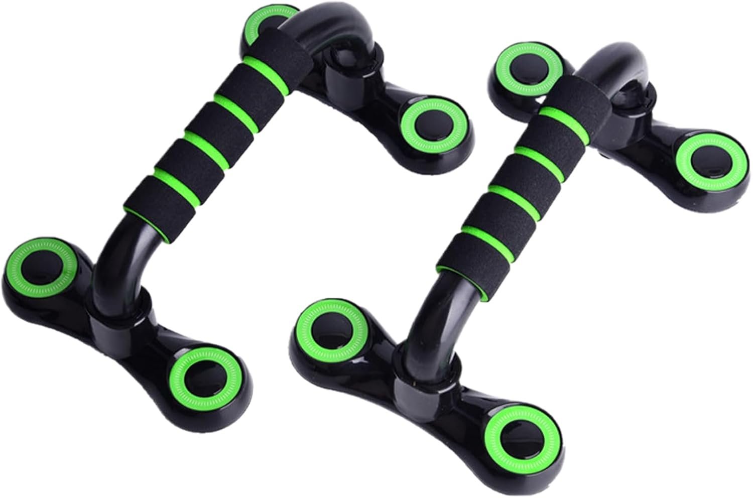 プッシュアップボード -プッシュアップスタンド| 1 ペア人間工学に基づいた腕立て伏せブラケット、調整可能なトレーニングはホームフィットネスエクササイズのための屋外の板方針体重トレーニングジム機器の男性と女性のための機器 - 이미지 9