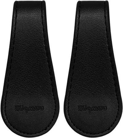 2つのホルダーフックマグネットHugmuu Hugmuu Hugmuu（黒、大）のブランケットクリップベビーカーブランケットセット