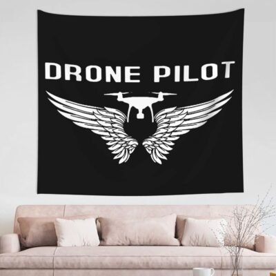 ドローンパイロットタペストリータペストリー人気おしゃれインテリア