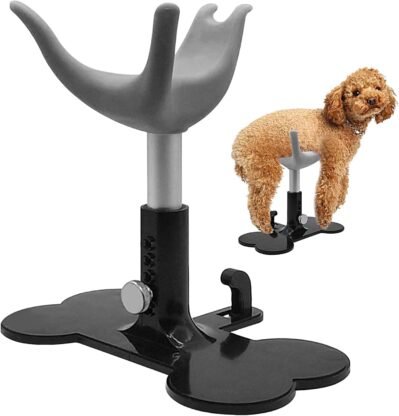 犬用グルーミング台| 子犬シャワーラダー| 高さ調整可能な補助手助けスタンド高さ調整可能な補助手助けスタンド犬のシャンプーカットグルーミング用