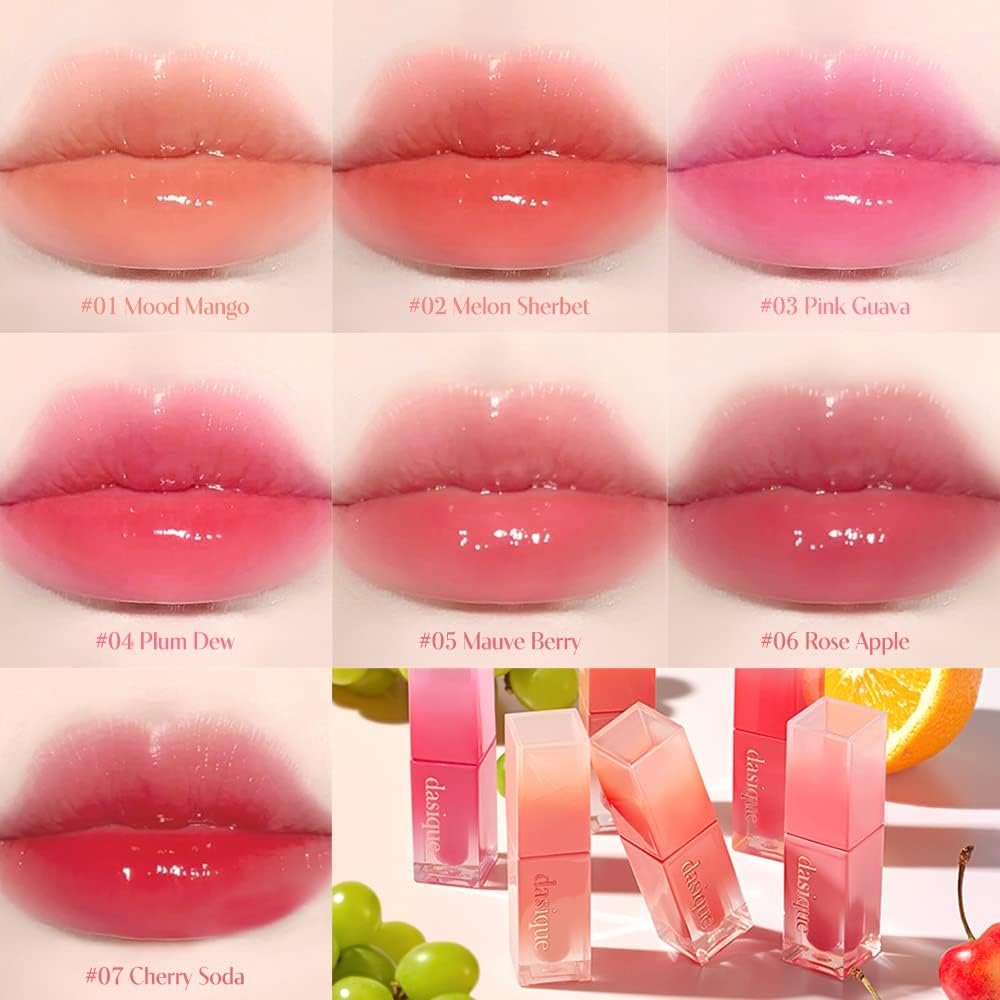 Dasique Juicy Dewy Lip Tint、Lipstick(#03 Pink Guava) - 이미지 5