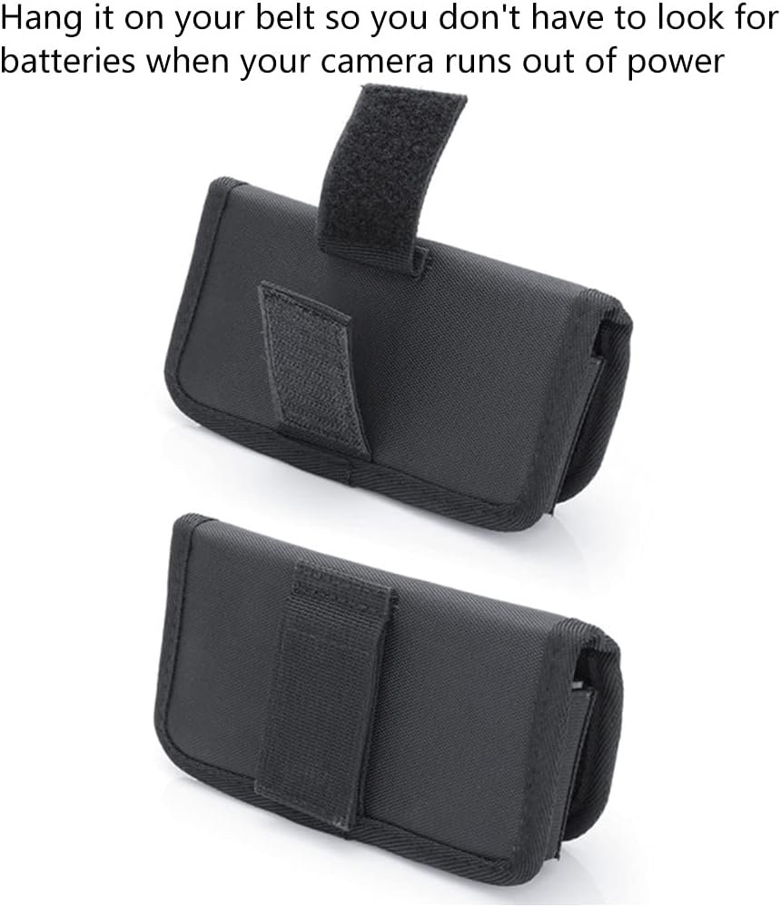 dslrカメラバッテリーストレージバッテリーバッテリーホルダーケース18650バッテリーメモリカードSLRカメラ用防水カメラバッグ、モダン - 이미지 7