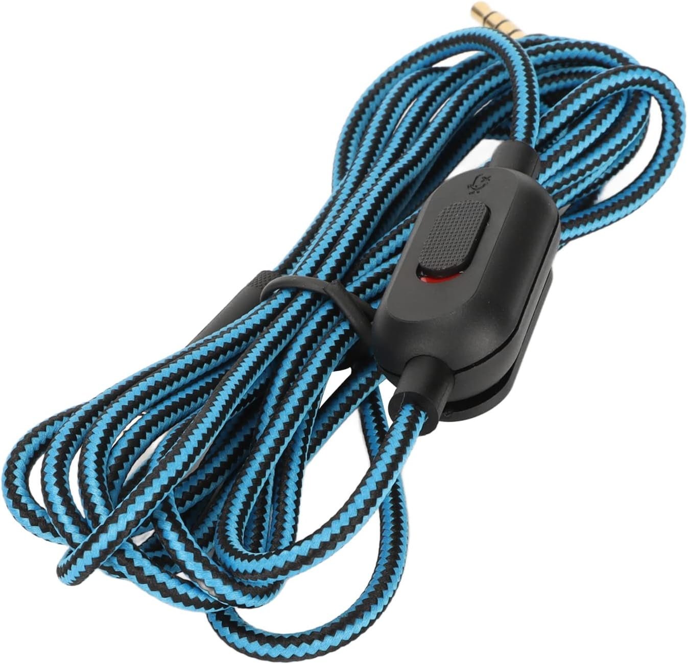 Logitechsのゲームヘッドセットケーブル交換G Pro G Pro X G433 G233ゲームヘッドセット織りイヤホンコードゲームヘッドセットケーブル(青) - 이미지 6