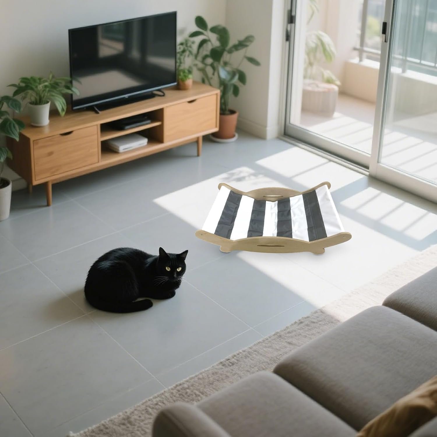 子犬冷却マット -屋外の高架猫ベッド|犬と猫用の通気性アイスパッドラウンジャー| 夏の屋外冷却椅子、夏の屋外冷却椅子、ペットアクセサリー、家具 |高架アイスラウンジャーチェア - 이미지 4