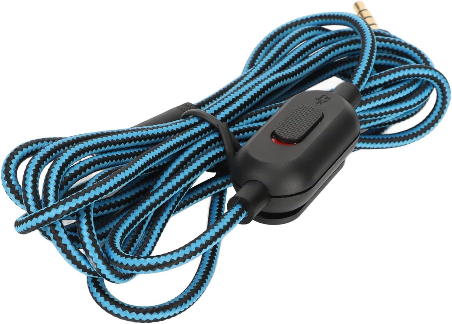 Logitechsのゲームヘッドセットケーブル交換G Pro G Pro X G433 G233ゲームヘッドセット織りイヤホンコードゲームヘッドセットケーブル(青) - 이미지 9