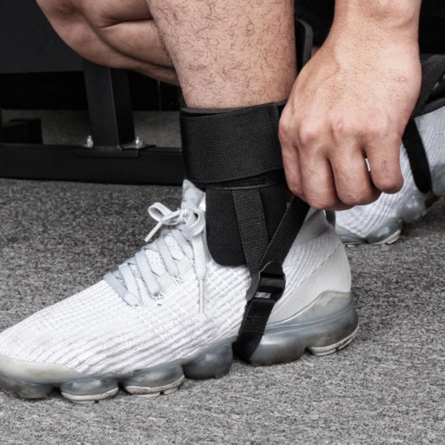 垂直ジャンプセット -スピードトレーニングキット、レジスタンスジャンプバンド | 100 ポンドのレッグパワーフィットネスシステム、プライオメトリックアジリティ機器、ゲームの準備中のプレーヤー向けの筋力ツール - 이미지 2