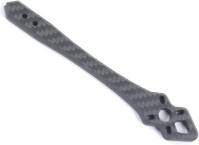 Xebrad 228mm FPVレーシングフレームスペアパーツアーム5 “6mm厚さカーボンファイバーFPVレーシングドローンアセンブリキット