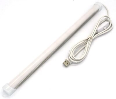 Xisi USB LEDバーライト、13.8インチ（35 cm）、乳白色の白いカバー、ライトバー、デスク、キッチン、ショーケース、盆地、水族館、テーブルトップ、アンダーセルフ、階段、廊下、仏教祭壇、夜光、夜光