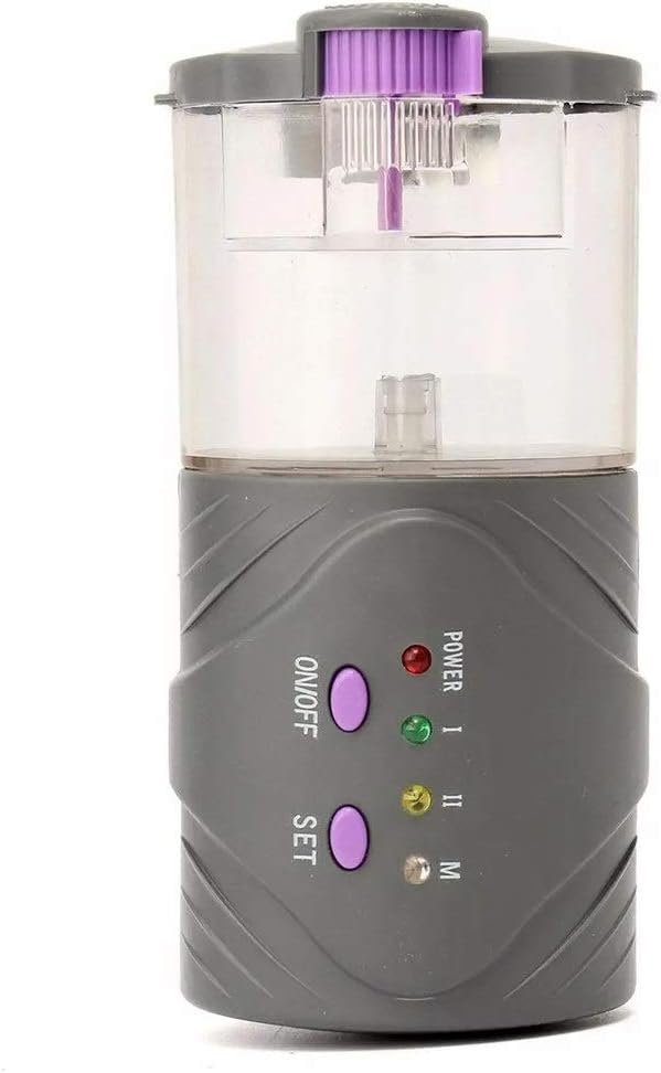 魚の自動フィーダー水槽タイマーフィッシュクッキングフィーダー給餌ツール自動魚フィッシュフィッシュフィッシュフィーチャーホリデーウィークエンドフィーダー(色:灰色、サイズ:8x6.5x16cm) - 이미지 2