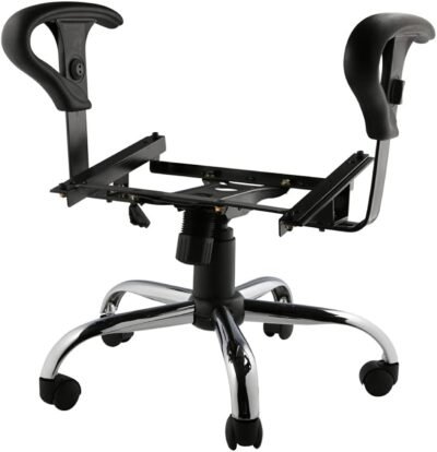 [Outlet] Recaro Office Chair Conversion Base Kit SR/LX Armrest（Chrome）と互換性のあるゲームチェア