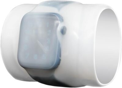 プールパークバンド [SOFT] 元アスリートスイマーによって開発されたプール用のスマートウォッチ保護バンド、簡単に水泳と簡単に見るための究極のプールバンド、シリコン