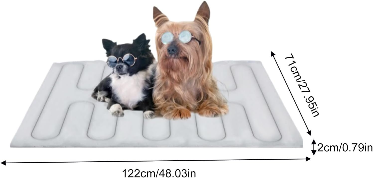 冷却マット、犬の涼しいマット、洗える防水カバー付きベッド洗える防水カバー付きベッド旅行海ドッグトレーニング車内室内 - 이미지 6