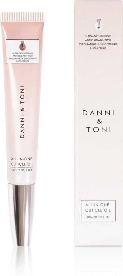 Danni&Toniネイルオイル、ペンタイプ、0.3 fl oz(10 ml)、キューティクルオイル、ネイルケア、ネイルケア、ネイルケア、ネイルオイル、添加物フリー