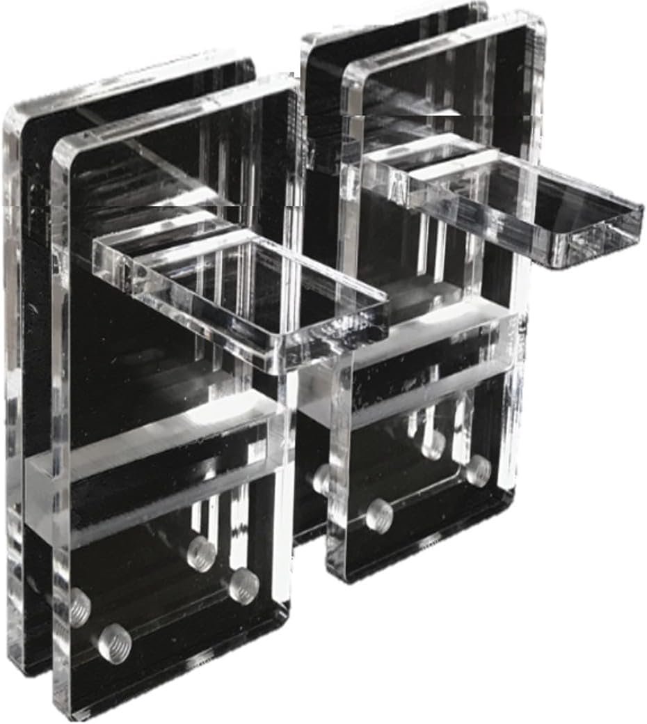 ST TSアクアリウムライトスタンドアクリルスタンドアクアリウムライトリフトホルダーLEDライトスタンド(3.1インチ(8 cm)アップ))