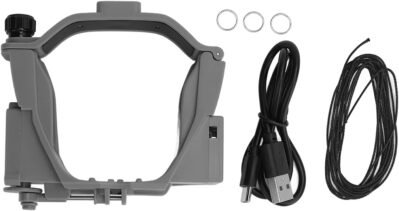 ドローンドロップリリースデバイス、光感度制御、0.8ポンド（0.4 kg）、負荷容量、エアドロップシステム、ドローン用のエア3、広告ベイトスロー、ギフトスロー、ABS 4.1オンス（115 g）