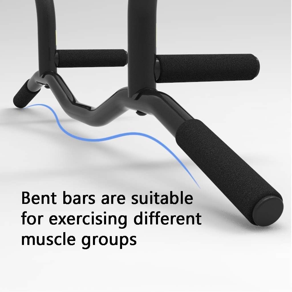 チンアップバーホームスチール水平バーウォールマウントマルチハンドルエクササイズストレングストレーニングフィットネス機器安全荷重300kg(スタイル1) - 이미지 2