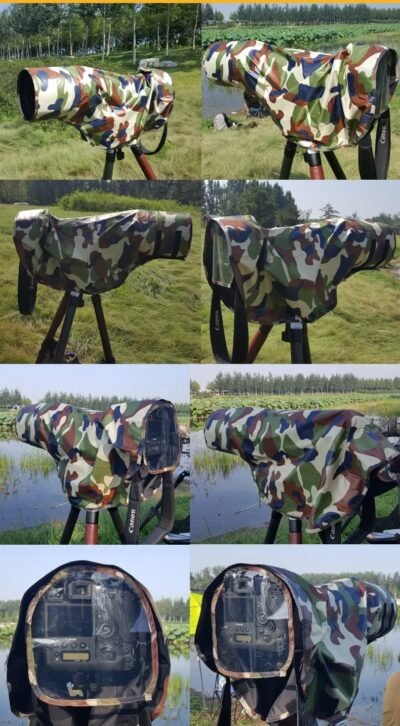 カメラレインカバーデジタルSLRミラーレス防水屋外射撃プロテクター保護カバーレイン保護（M 70cm）