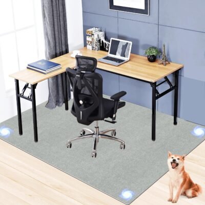 （Amazon Limited Brand）椅子マット、余分な大きい、70.9インチ（180 cm）、55.1インチ（140 cm）、フローリングボリンジャー、椅子マット、デスクマット、ゲームフロアプロテクター、椅子のスクラッチ耐性、デント予防、