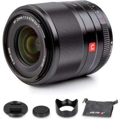Viltrox 23mm F1.4 Eレンズ大径STM APS-CオートフォーカスレンズソニーEマウントカメラA7 A7R A7C A7II A7RII A7RII A7III A7RIII A7RIV A9 A6600 A6500 A6400 A6300 A6100 A6000 A510000 A510000 A6000 A6000 A5100