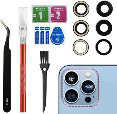 iPhone 13 ProおよびiPhone 13 Pro-Max Rear Camera Glass Glass Lens交換