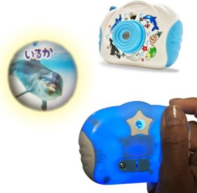 おもちゃカメラスクリーンショットスライドカメラフラッシュプロジェクションプロジェクターおもちゃ恐竜海洋動物（2マリン）