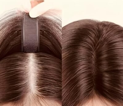 レンリゴジ2025夏のクールクールタイプグレーヘア隠れた部分的なウィッグバンズヘアピーストップピースシートシートシートシートシートシートシートウィッグパーツエクステンションのシールスルーバンググレーヘアブラックブラウン
