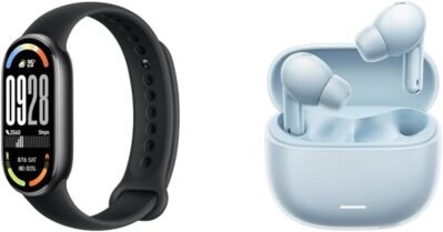 Xiaomi Smart Band 10 SmartWatch、1.72大画面体験、21日間の継続的使用、1,500 nits明るさ、9軸モーションセンサー、24時間の健康管理、睡眠監視更新、真夜中