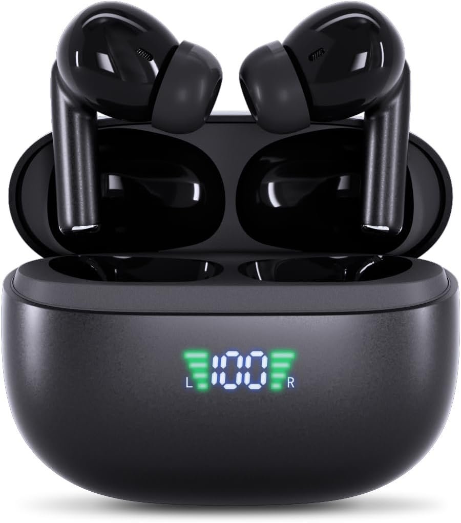 「業界の新しいスター」AIリアルタイム翻訳ワイヤレスイヤホン、Bluetooth 5.4、ANCノイズキャンセル、ハンズフリーコール、CVC 8.0コール、ENCノイズリダクション、HI-FI AAC Codec、Small、Bluetooth