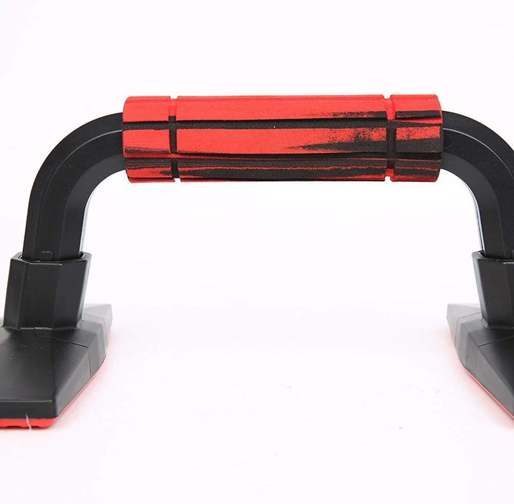 プッシュアップバー男性と女性のためのハンドル付きスタンドフィットネス運動トレーニング機器を押し上げます筋力トレーニングボディトレーニングダイエット(色:赤、サイズ:フリーサイズ) - 이미지 5