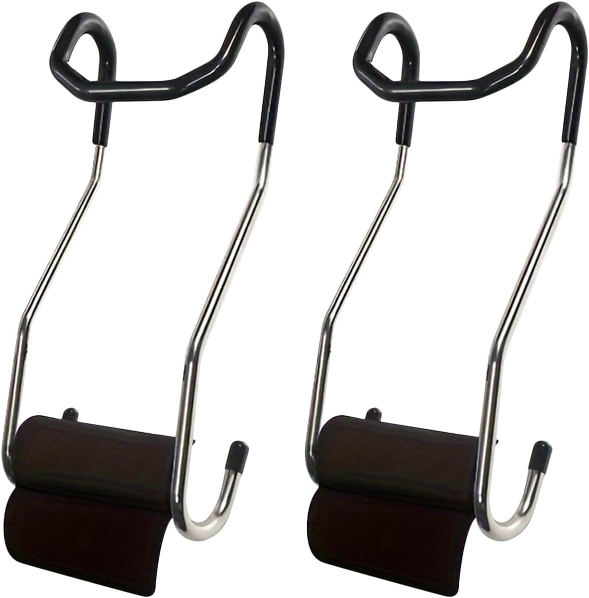 ダンベルフックスポッター -安全ベンチプレス器具、滑り止めダンベルフック滑り止めダンベルフックジム・ホーム用 スクワット・デッドリフト・ベンチワークアウトサポート - 이미지 9