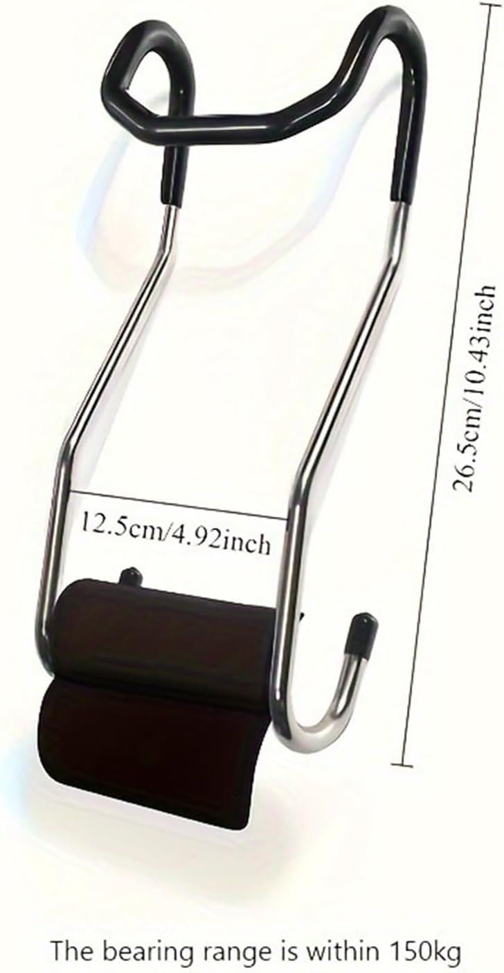 ダンベルフックスポッター -安全ベンチプレス器具、滑り止めダンベルフック滑り止めダンベルフックジム・ホーム用 スクワット・デッドリフト・ベンチワークアウトサポート - 이미지 5