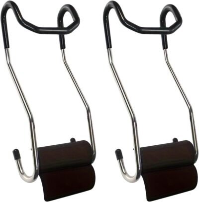 ダンベルフックスポッター -安全ベンチプレス器具、滑り止めダンベルフック滑り止めダンベルフックジム・ホーム用 スクワット・デッドリフト・ベンチワークアウトサポート